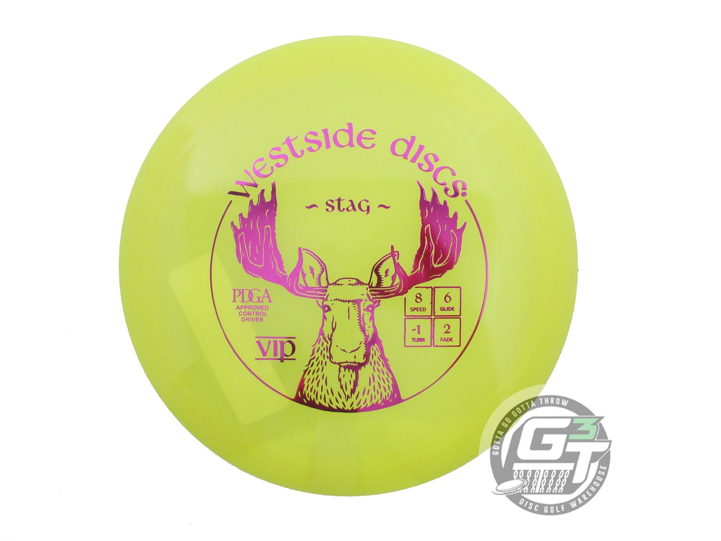 Westside VIP Stag Fairway Driver Golf Disc (Individually Listed)