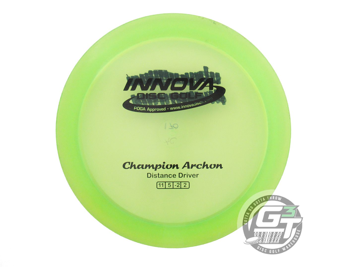 USED Innova Champion Archon 170g Lime Black Stamp Distance Driver Golf Disc