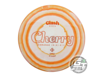Clash Steady Ring Cherry Midrange Golf Disc (Individually Listed)