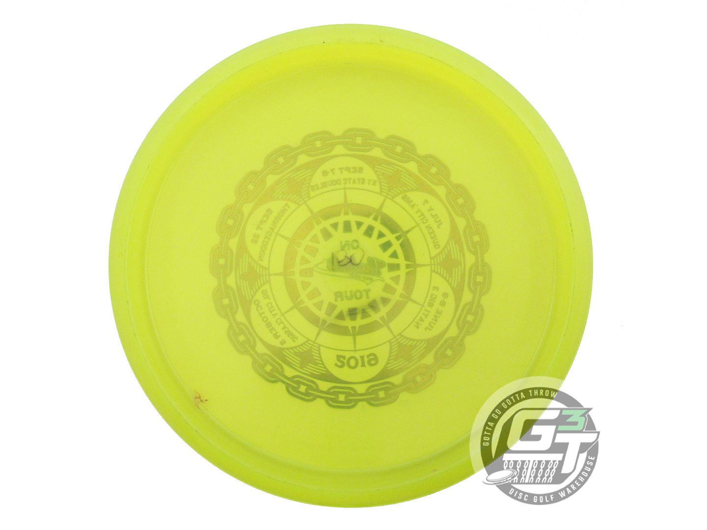 USED Innova Champion Mako3 180g Yellow Frost Foil Midrange Golf Disc