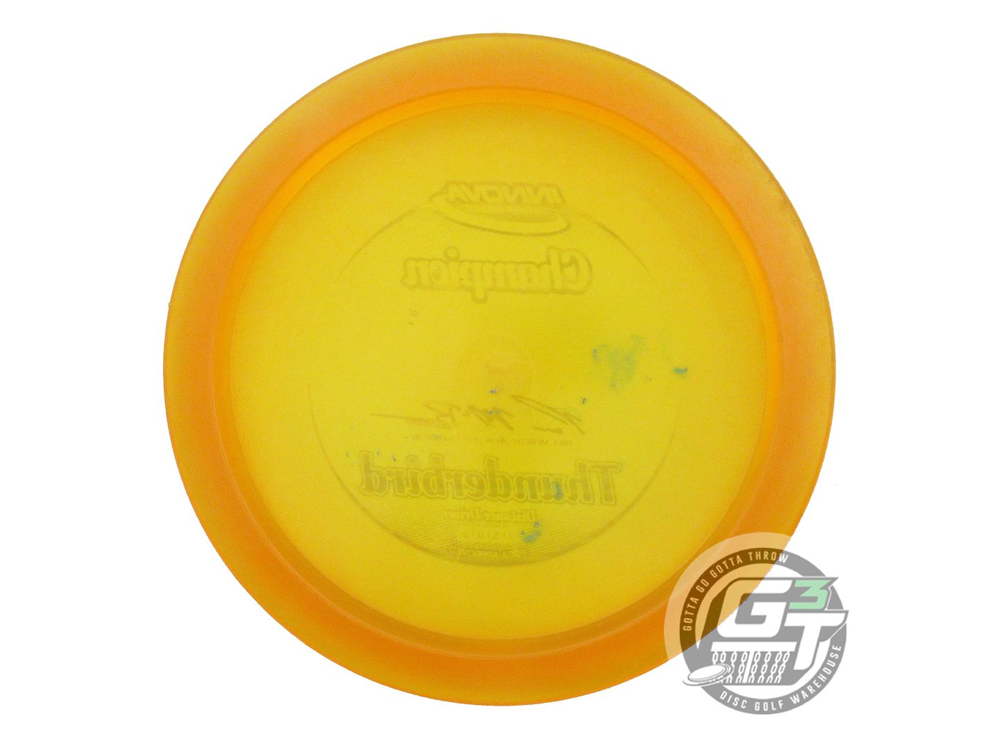 USED Innova [McBETH] Champion Thunderbird 172g Orange Silver Holo Driver Disc