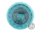 USED Discraft [GOSSAGE] Swirl ESP Raptor 174g Teal Black Stamp Driver Golf Disc