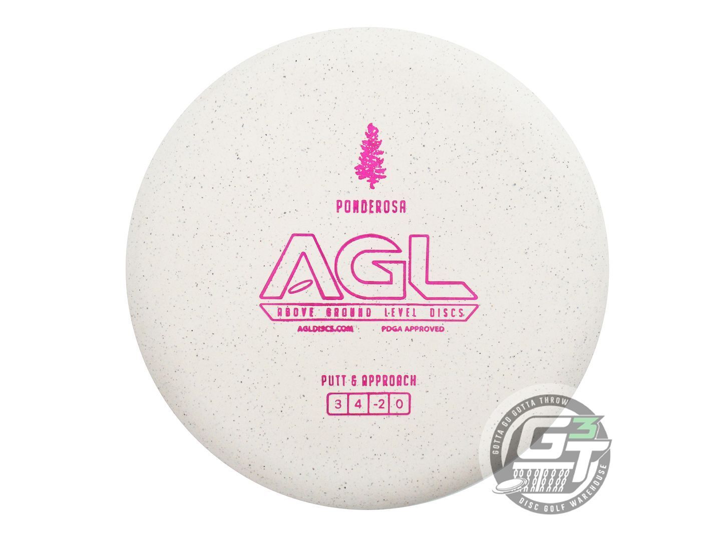 Above Ground Level Hemp Woodland Ponderosa Putter Golf Disc (Individually Listed)