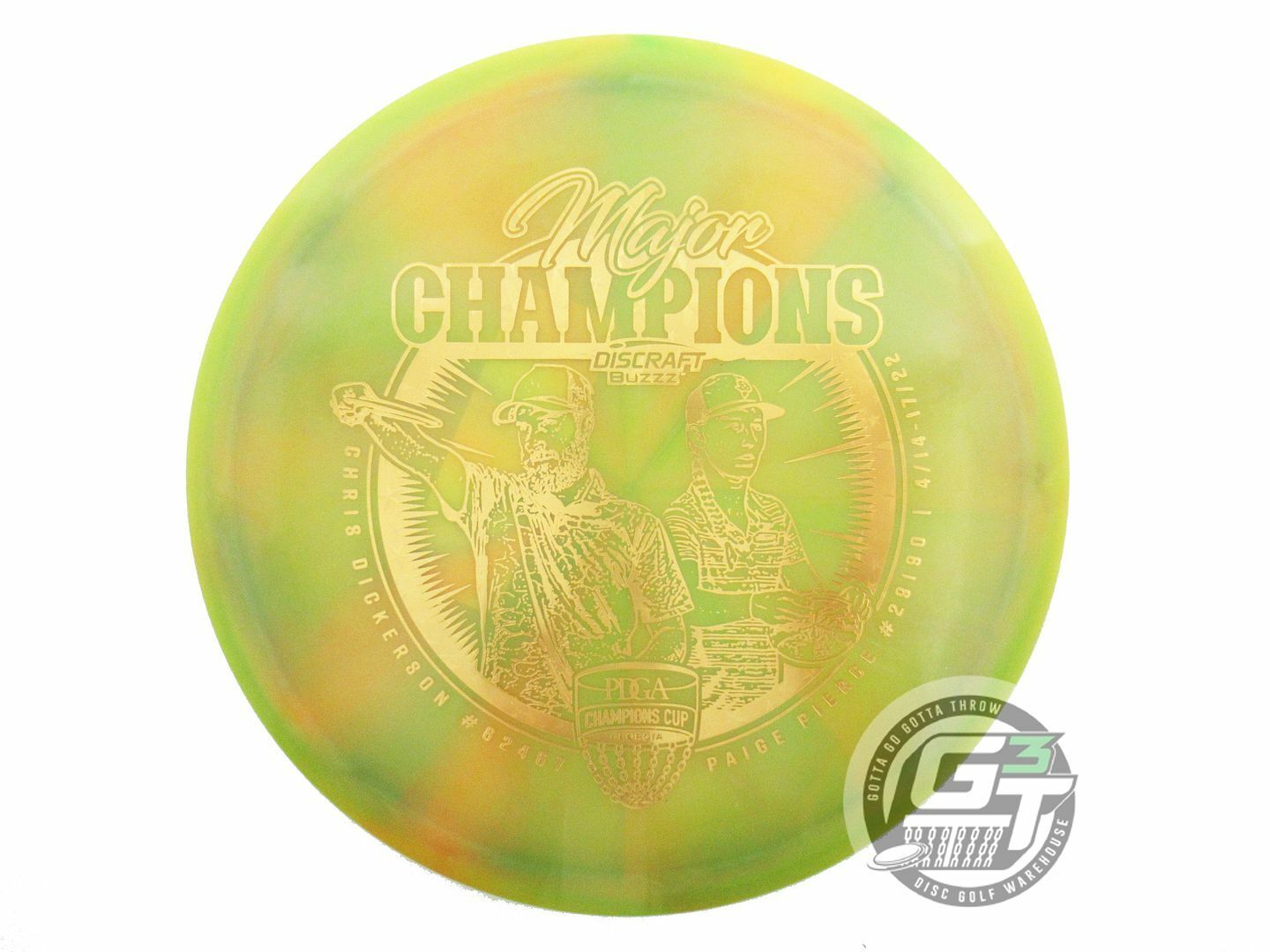 Discraft Limited Edition 2022 PDGA Champions Cup Commemorative Special Blend Buzzz Midrange Golf Disc (Individually Listed)