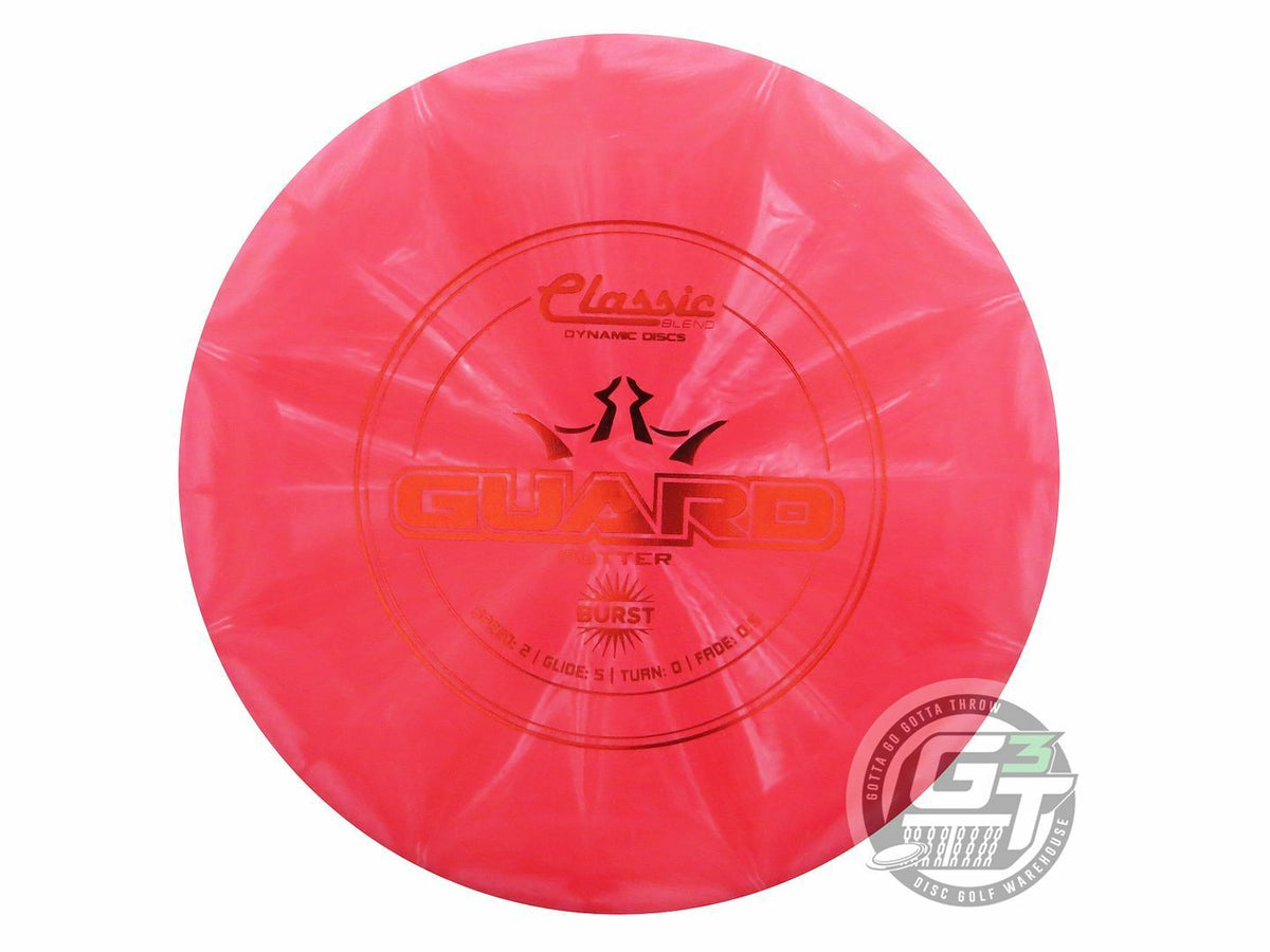 Dynamic Discs Classic Blend Burst Guard Putter Golf Disc (Individually ...