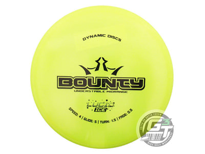 Dynamic Discs Glimmer Lucid Ice Bounty Midrange Golf Disc (Individually Listed)