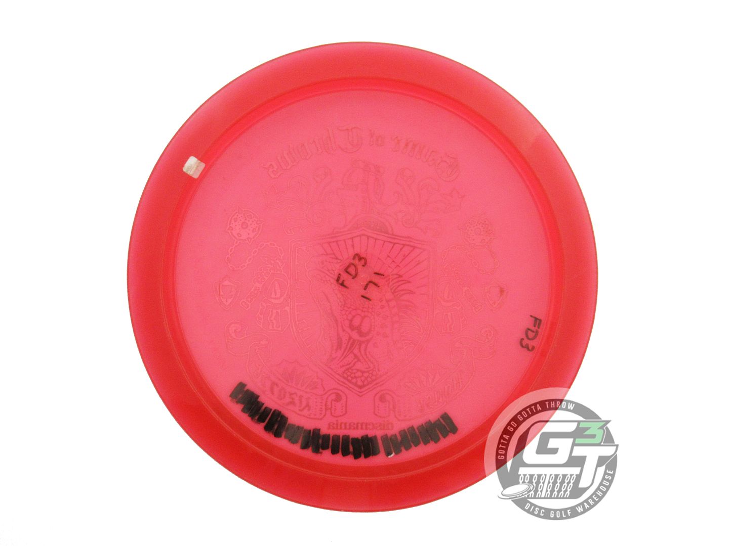 USED DiscMania HOUSE OF LIZOTTE C-Line FD3 171g Red Fairway Driver Golf Disc