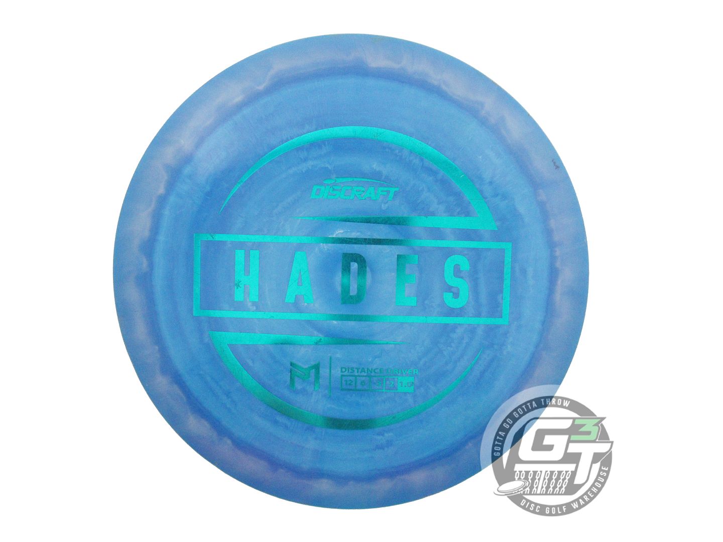 USED Discraft [McBETH] ESP Hades 174g Blue Teal Foil Driver Golf Disc