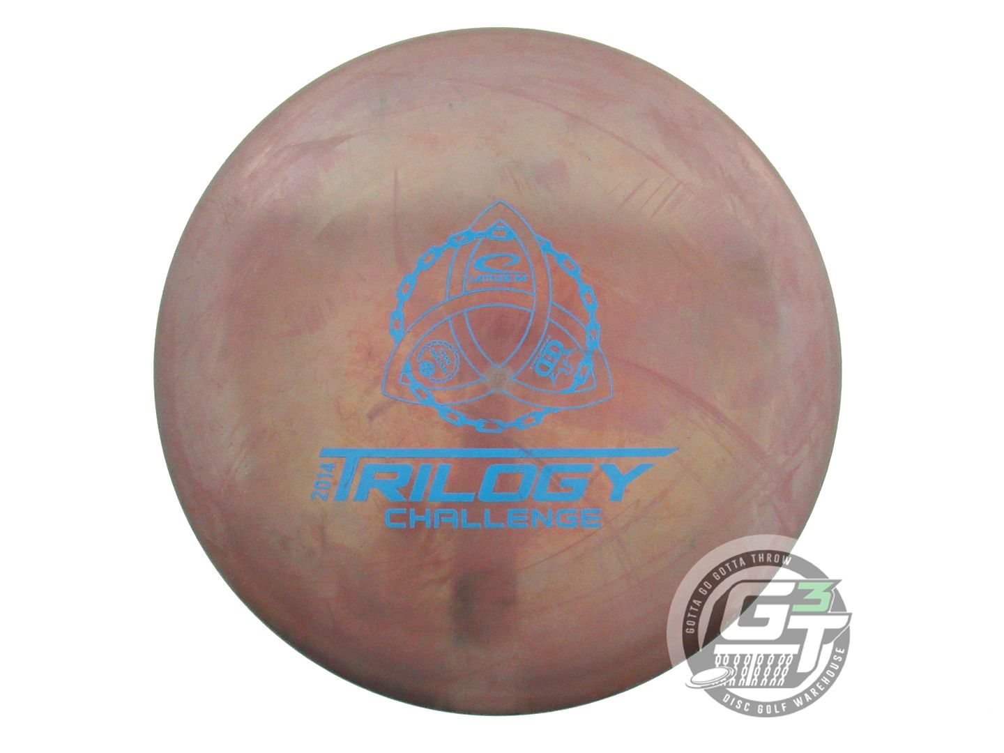 USED Latitude 64 [TRILOGY CHALLENGE] Gold Claymore 175g Maroon Midrange Disc