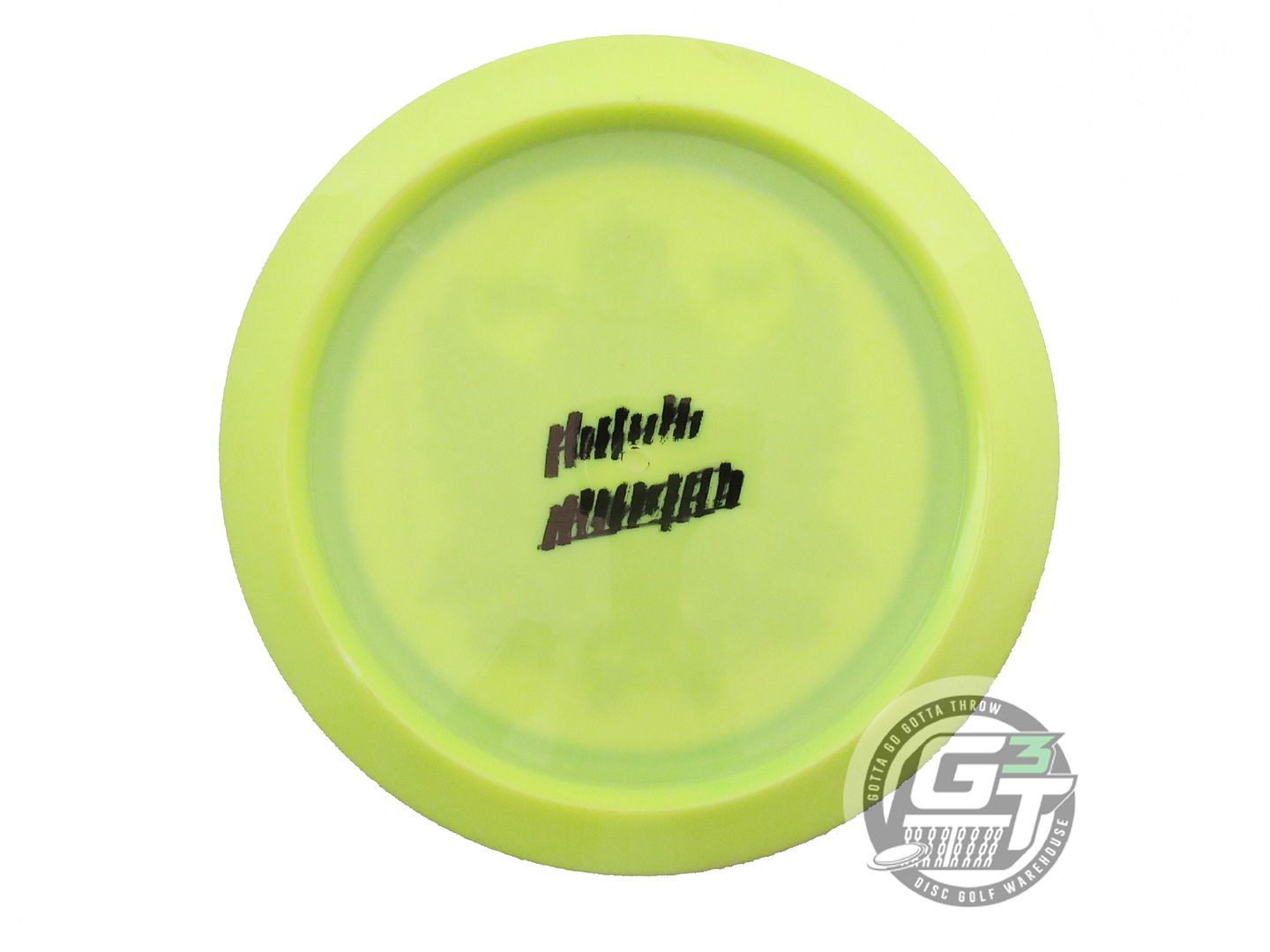 USED Thought Space Aura Animus 175g Yellow HOME DYED Distance Driver Golf Disc