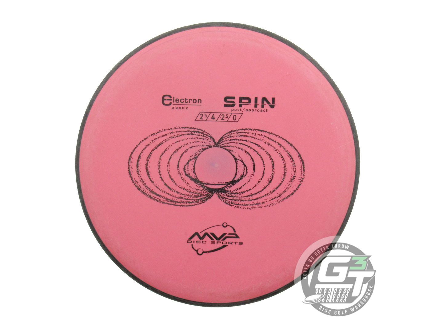 USED MVP Disc Sports Electron Spin 172g Red Putter Golf Disc