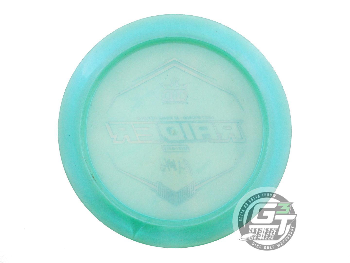 USED Dynamic Discs Chameleon Lucid Raider 173g Seafoam Blue Foil Driver Disc