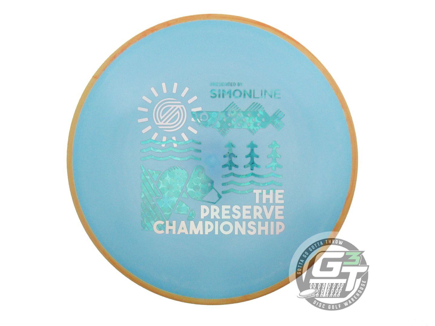USED Axiom Discs [PRESERVE] Fission Balance 171g Sky Blue Midrange Golf Disc