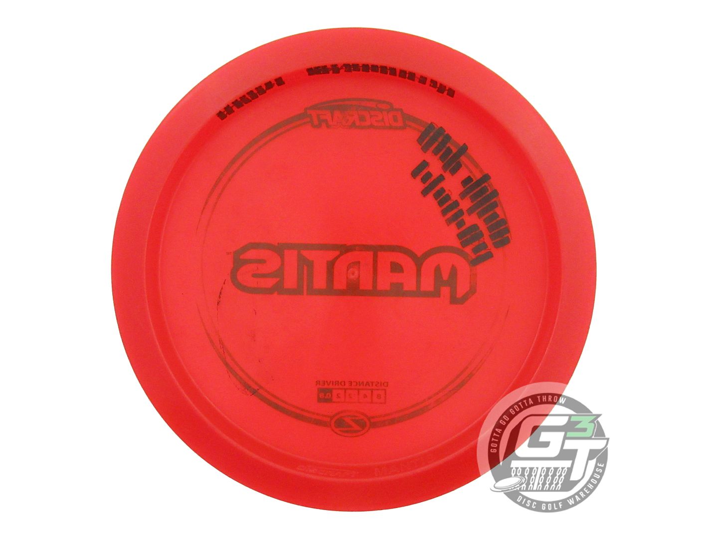 USED Discraft Z Mantis 170g Red Black Stamp Fairway Driver Golf Disc