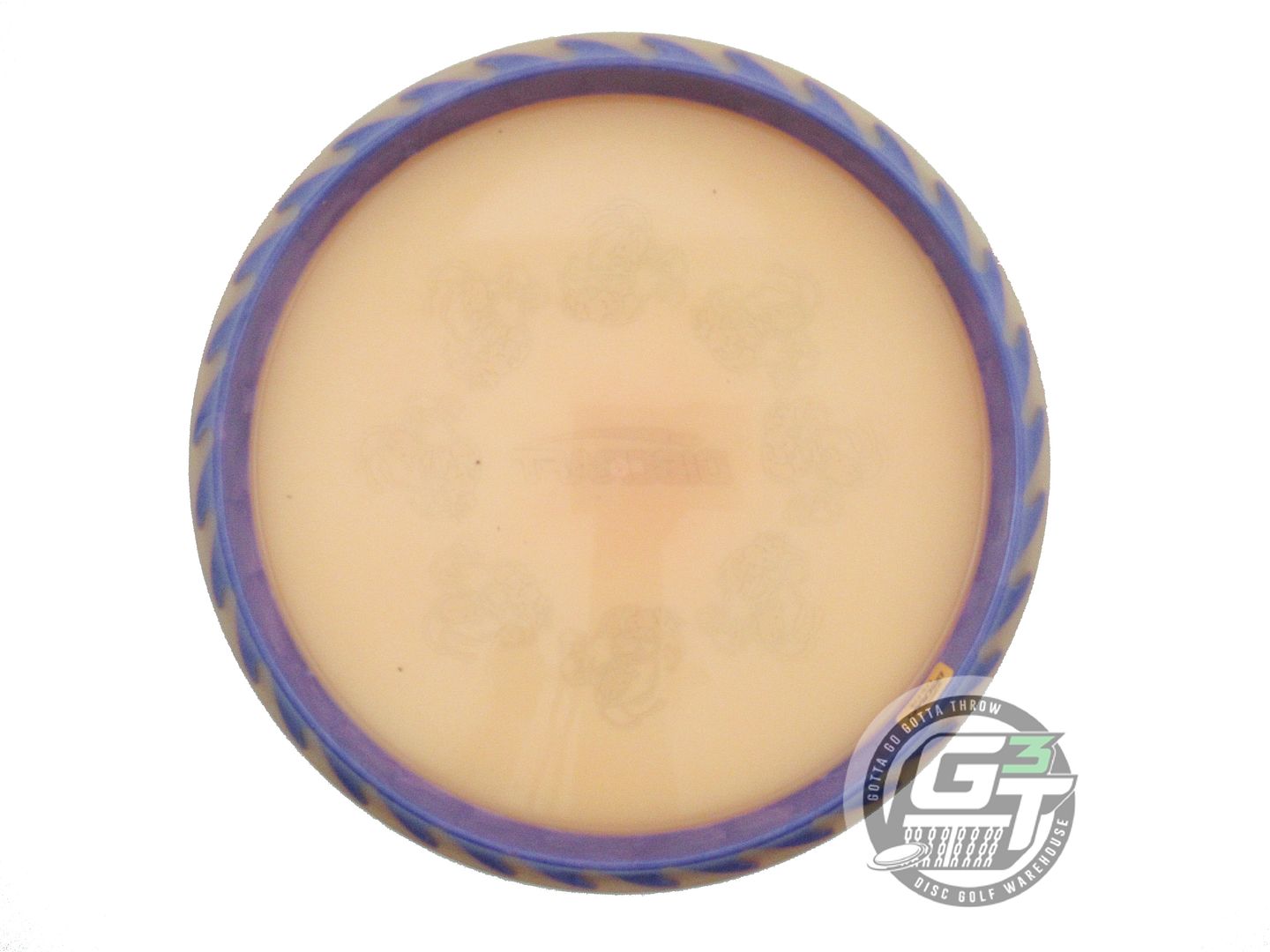NOS Discraft FuZed BuzzzSaw Buzzz 176g Peach Lime Foil BEE RING Midrange Disc