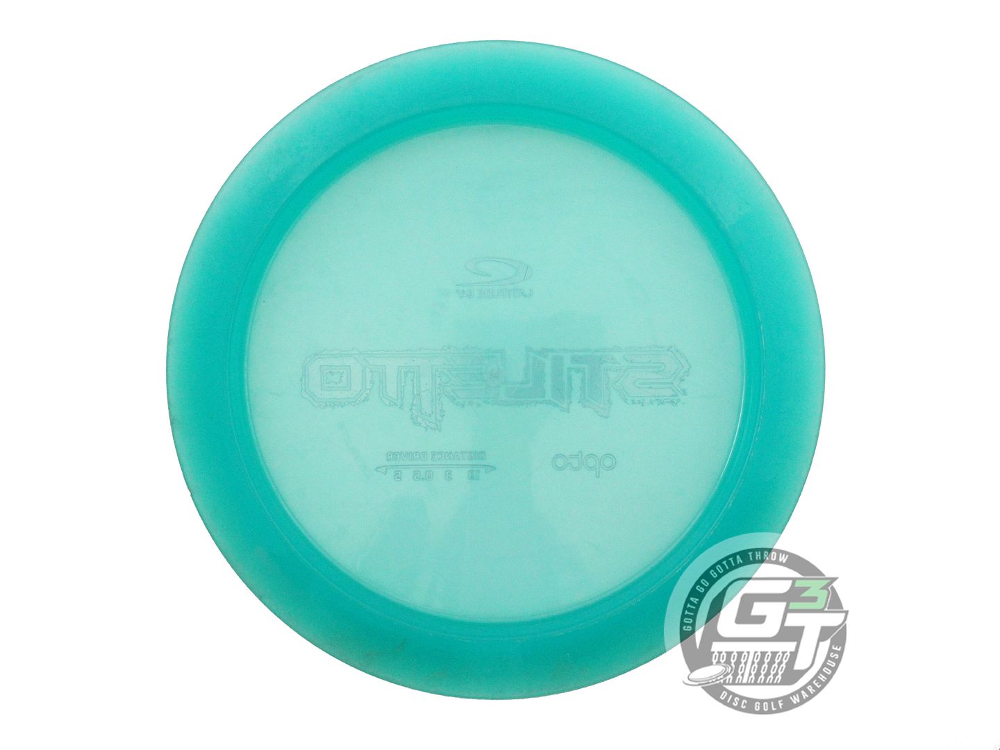 USED Latitude 64 Opto Stiletto 173g Teal Blue Foil Distance Driver Golf Disc