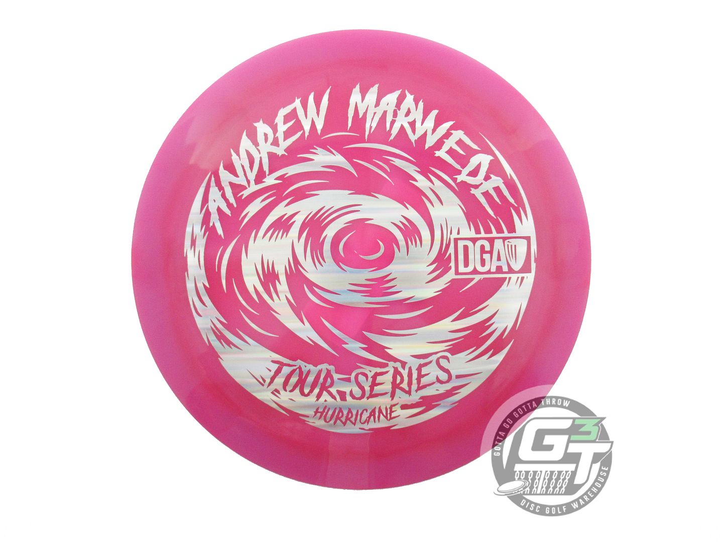 DGA Limited Edition 2023 Tour Series Andrew Marwede Swirl Tour Series Hurricane Distance Driver Golf Disc (Individually Listed)