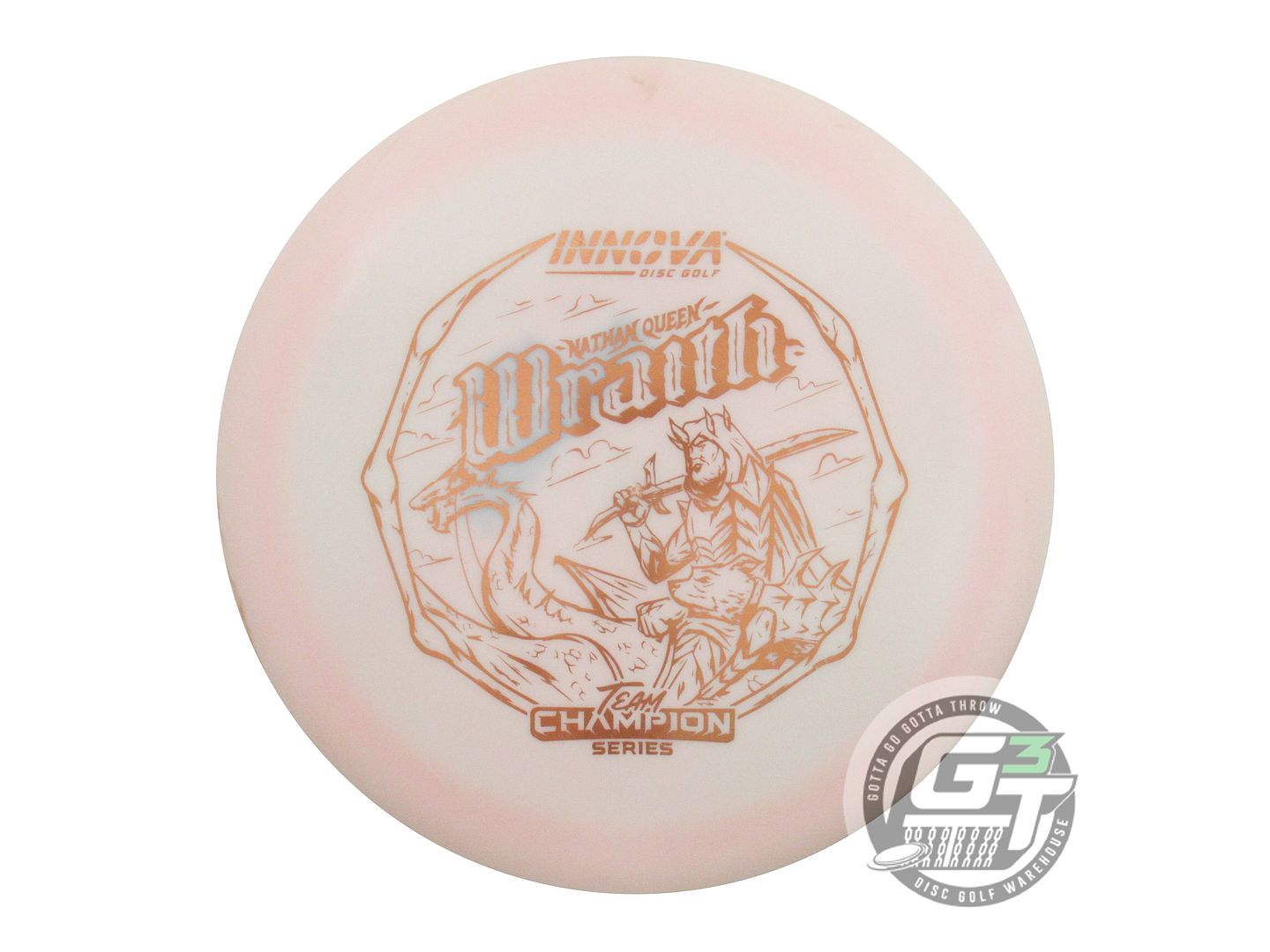 USED Innova [QUEEN] Glow Star Wraith 176g Lt. Pink Copper Foil Driver Golf Disc