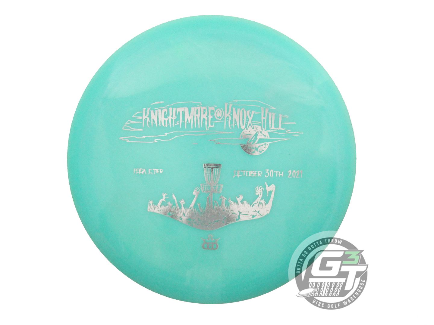 USED Dynamic Discs Lucid Felon 176g Seafoam Silver Foil Fairway Driver Golf Disc