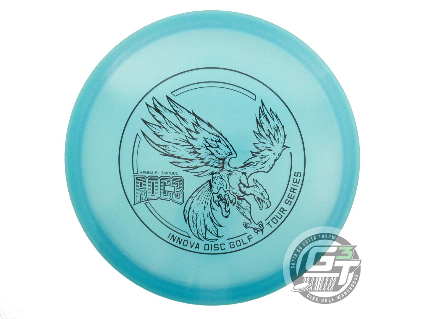 NOS Innova [BLOMROOS] Champion Roc3 179g Teal Black Stamp Midrange Golf Disc