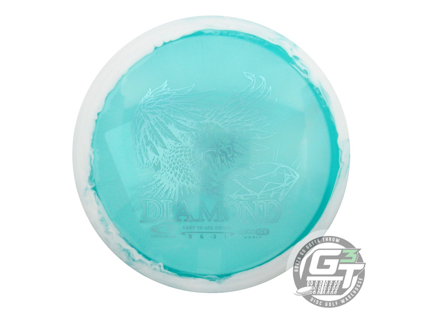 Latitude 64 Opto Ice Orbit Diamond Fairway Driver Golf Disc (Individually Listed)