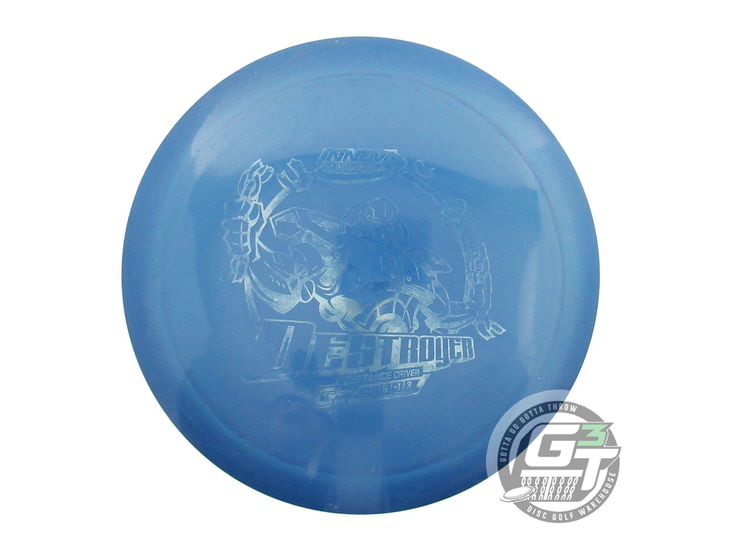 USED Innova GStar Destroyer 175g Blue Silver Foil Distance Driver Golf Disc