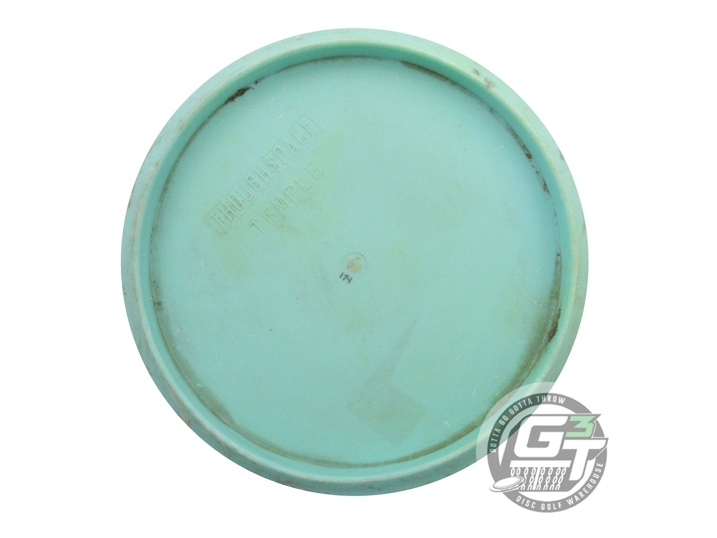 USED Thought Space Nerve Temple 174g Seafoam Blue Foil Midrange Golf Disc