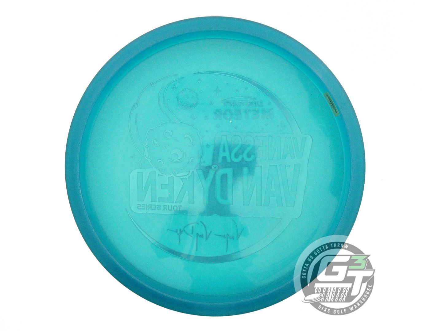 NOS Discraft [VAN DYKEN] Metallic Z Meteor 180g Teal Oil Slick Midrange Disc