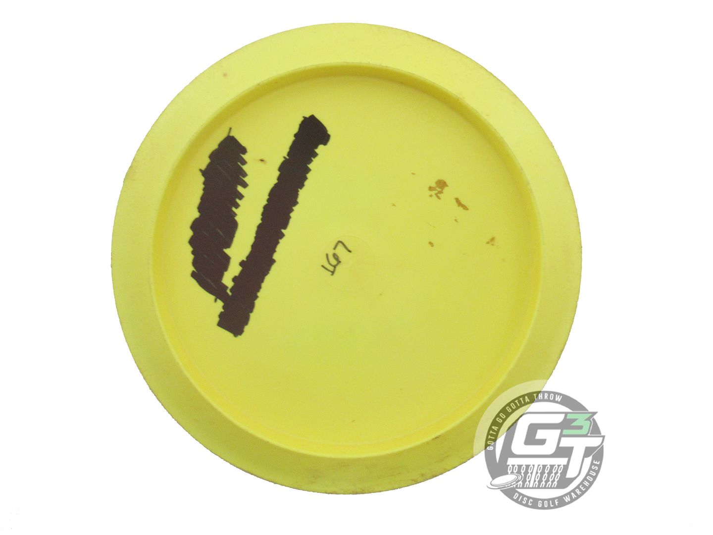 USED Innova Star Invictus 167g Yellow Silver Foil Distance Driver Golf Disc