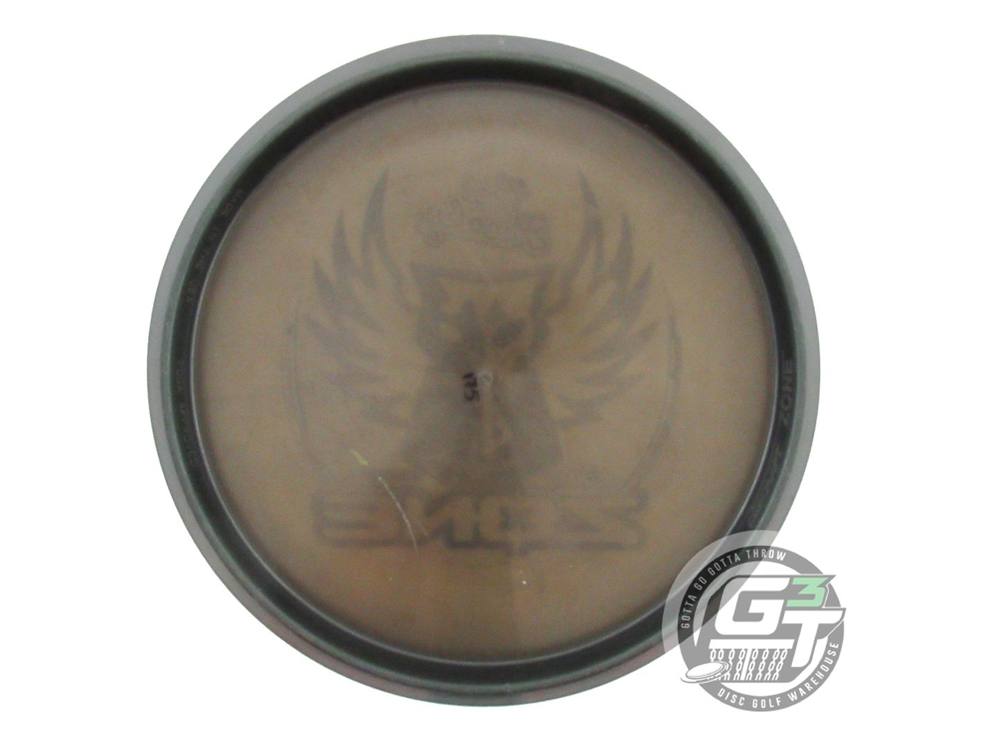 USED Discraft FREAKY Cryztal FLX Zone 175g Black Zebra Foil Putter Golf Disc
