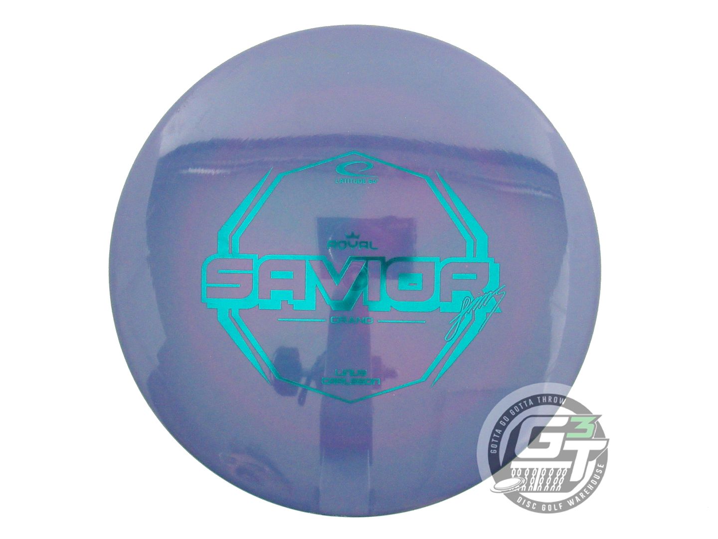USED Latitude 64 [CARLSSON] Royal Grand Savior 173g Purple Midrange Golf Disc