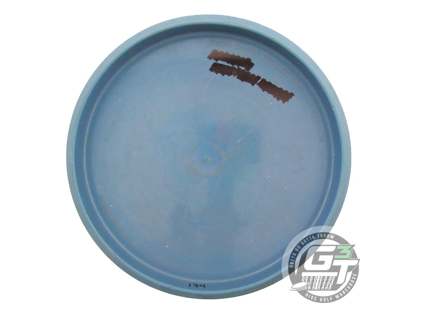 USED Innova Star AviarX3 174g Blue Silver Prism Foil Putter Golf Disc