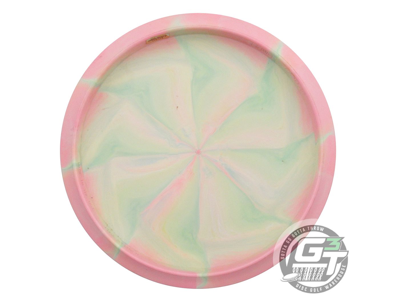 USED Discraft [LEDGESTONE] ESP Swirl Zombee 176g Pink-Lime-Peach Driver Disc