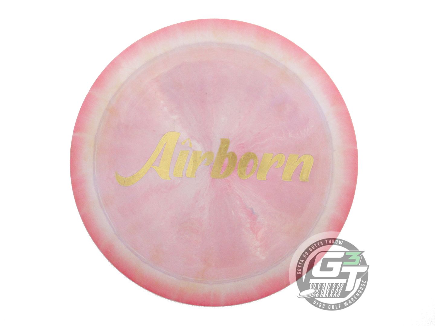 USED Discraft ESP Force 176g Pink-Peach Gold Star Foil Distance Driver Golf Disc