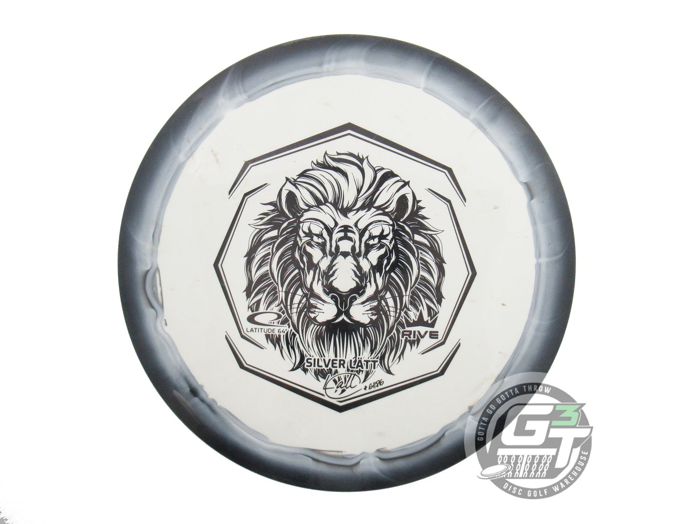 USED Latitude 64 [LATT] Royal Grand Orbit Rive 174g Black-White Driver Golf Disc