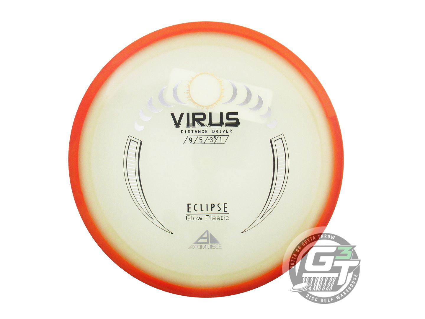 Axiom Eclipse 2.0 Glow Proton Virus Distance Driver Golf Disc (Individually Listed)
