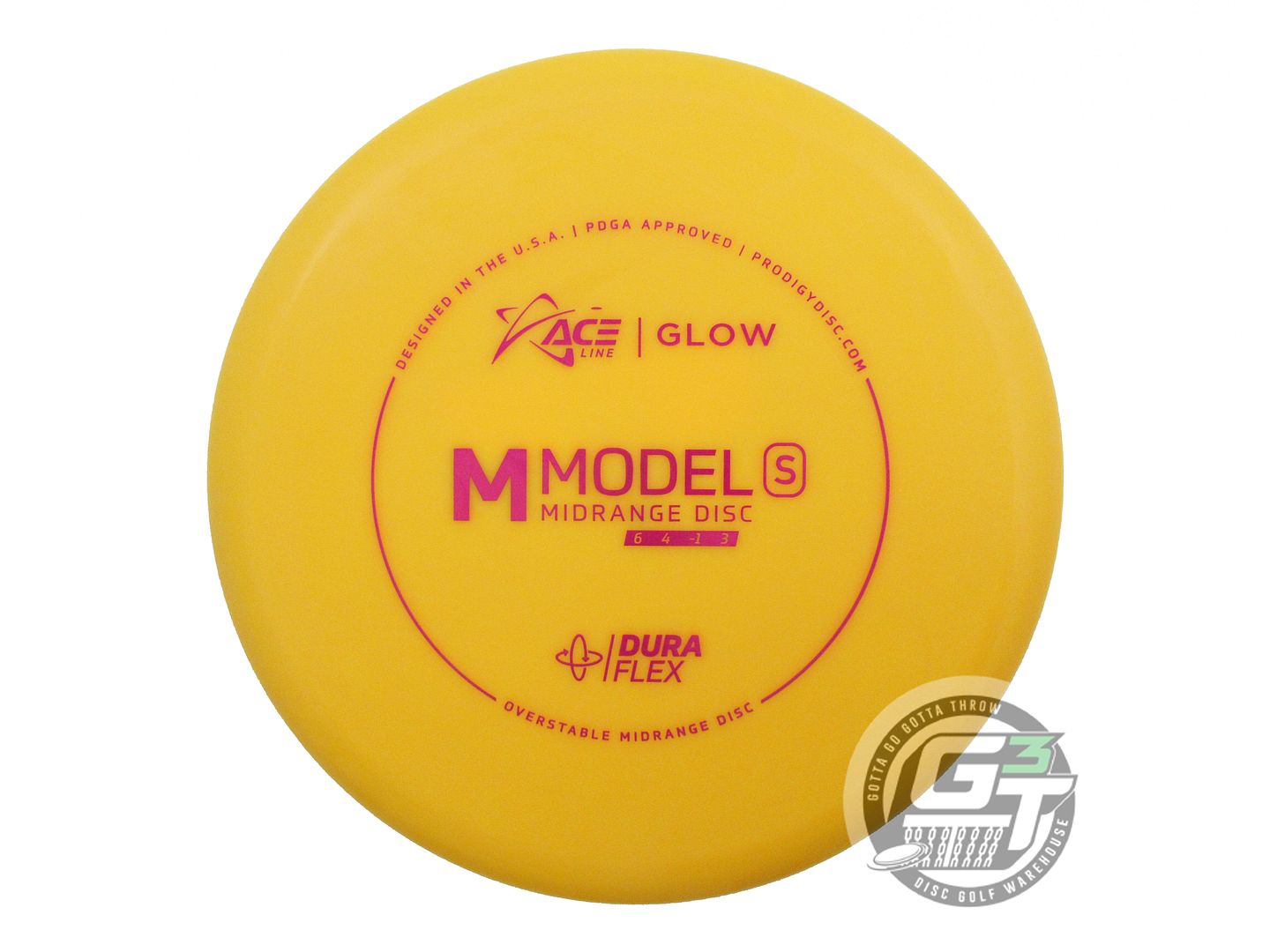 Prodigy Ace Line Glow DuraFlex M Model S Golf Disc (Individually Listed)