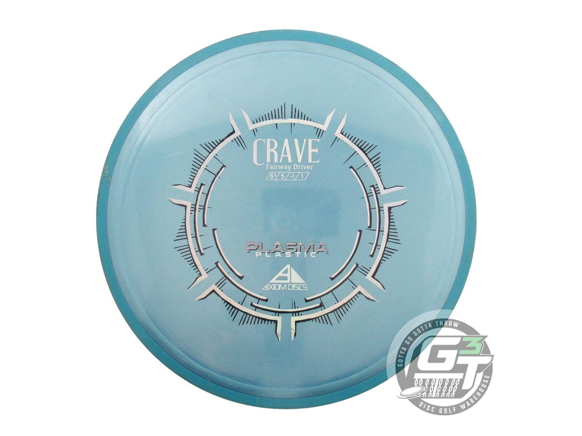 USED Axiom Discs Plasma Crave 166g Blue Teal Rim Fairway Driver Golf Disc