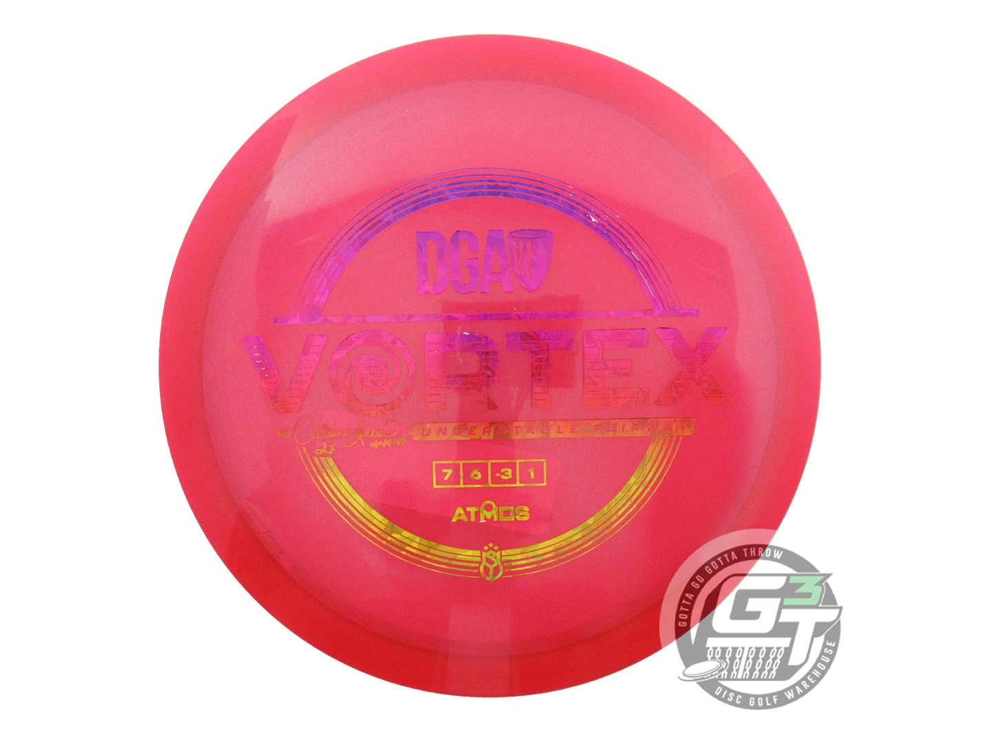 DGA Atmos Vortex [Catrina Allen 2X] Fairway Driver Golf Disc (Individually Listed)