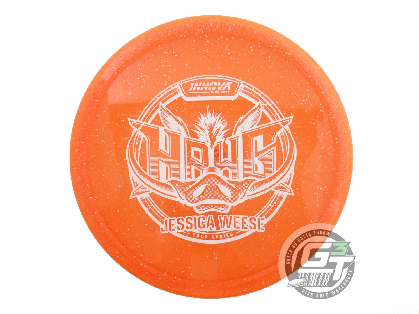 NOS Innova [WEESE] Metal Flake Champion Hawg 175g Orange Putter Golf Disc