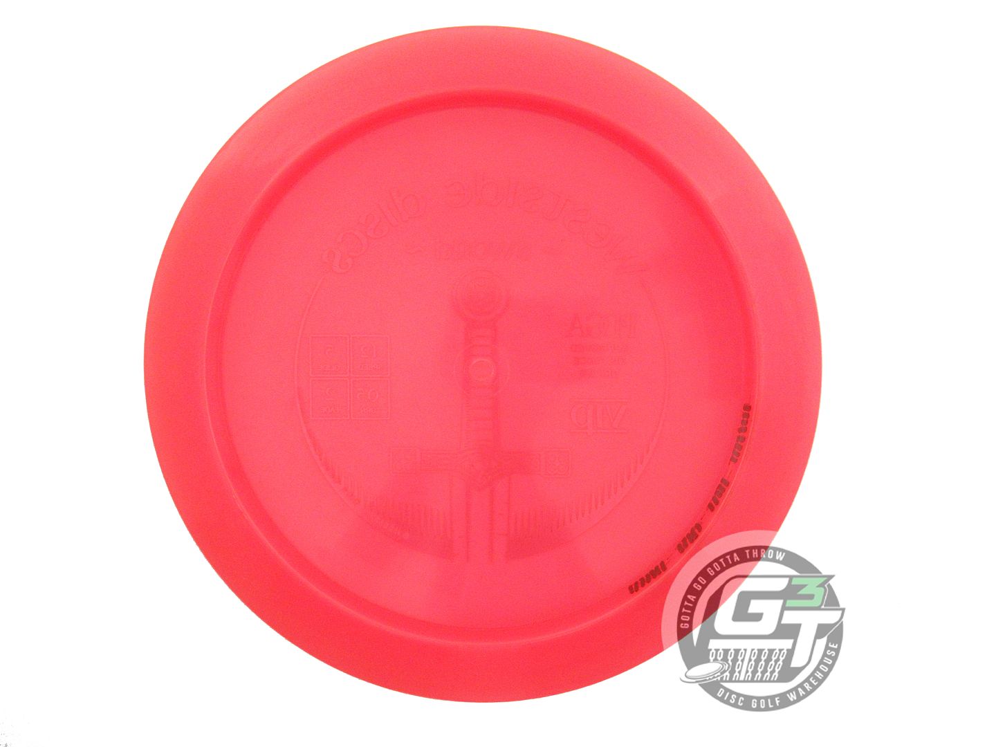 USED Westside Discs VIP Sword 169g Red Gold Foil Distance Driver Golf Disc