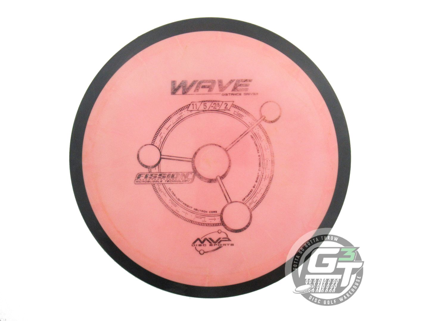 USED MVP Disc Sports Fission Wave 149g Pink Distance Driver Golf Disc