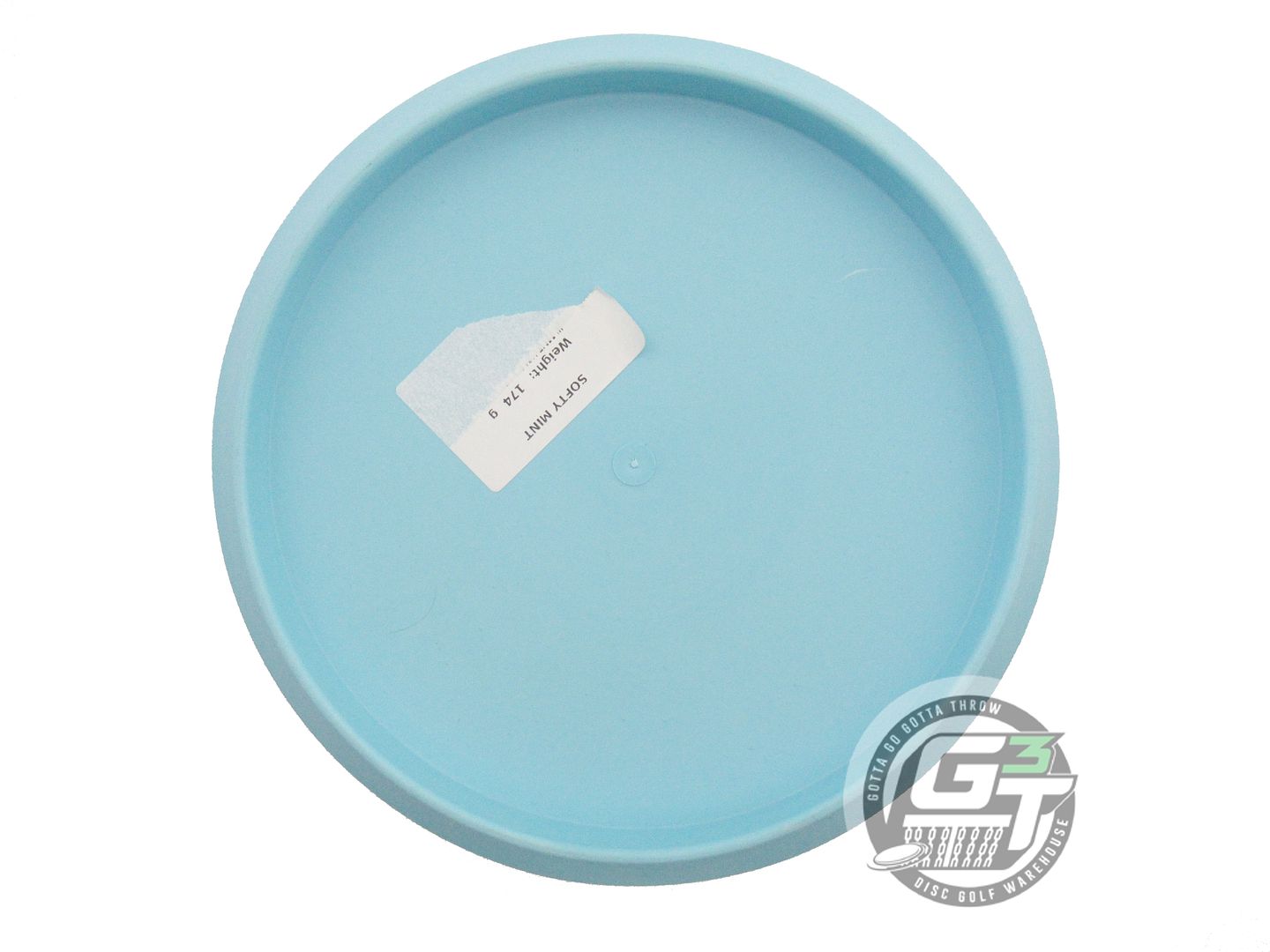 USED Clash Discs Softy Mint 174g Sky Blue Blue Foil WARPED Putter Golf Disc