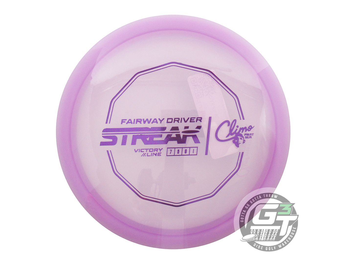 Climo First Run Victory Line Streak Fairway Driver Golf Disc (Individually Listed)