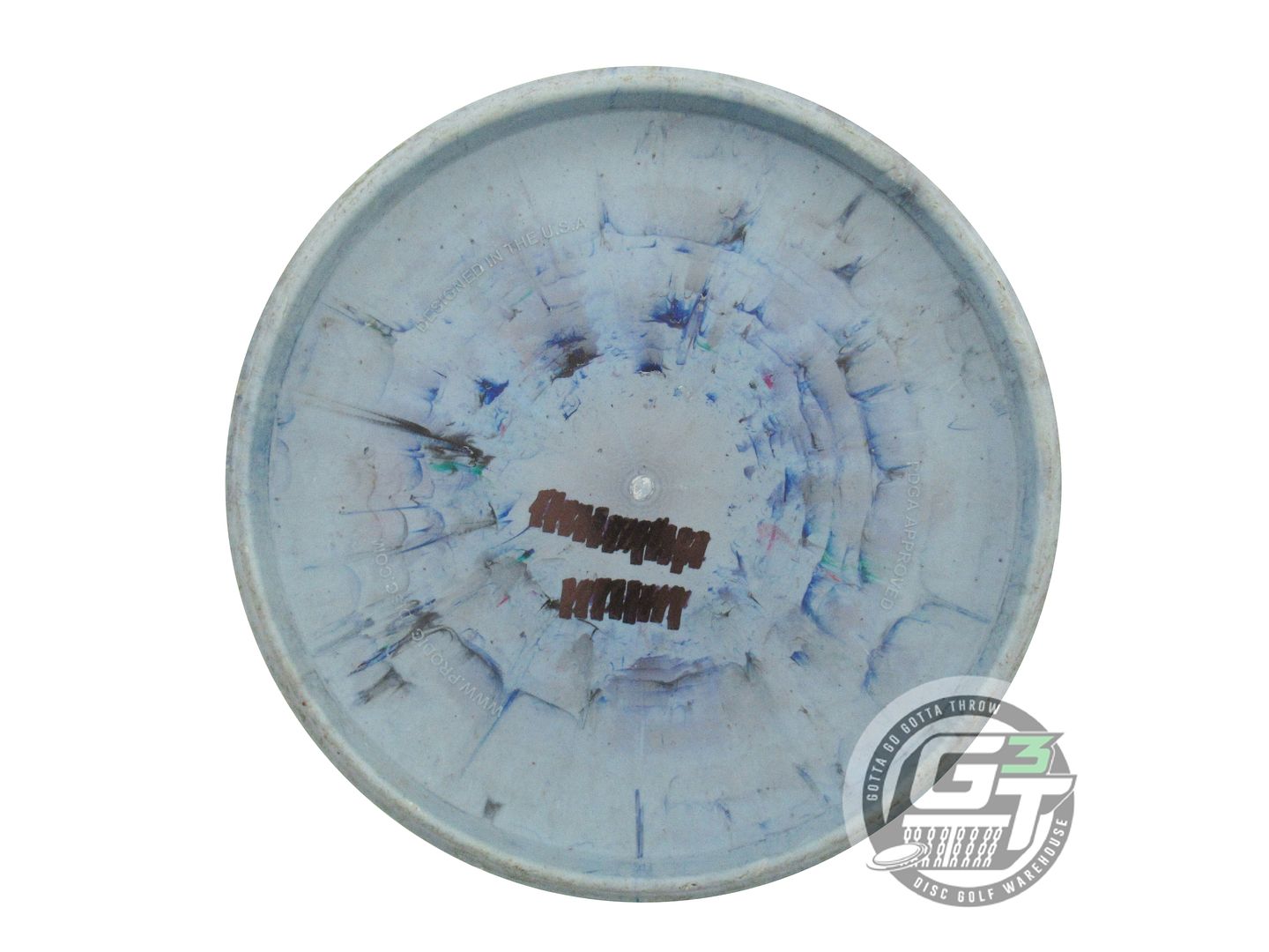 USED Prodigy Discs 300 Fractal PA5 174g Blue-Gray-Black Putter Golf Disc