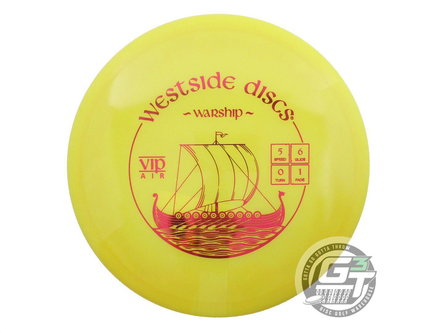 Westside VIP AIR Warship Midrange Golf Disc (Individually Listed)
