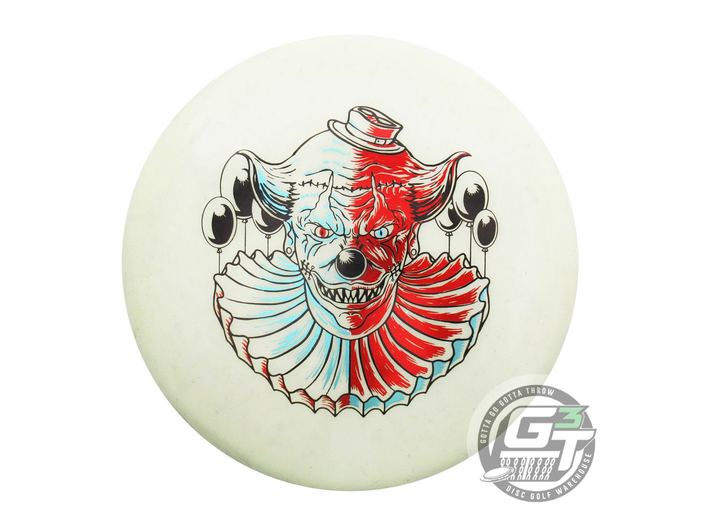 USED Infinite MF Glow C-Blend Roman 173g Red & Aqua Foil Driver Golf Disc
