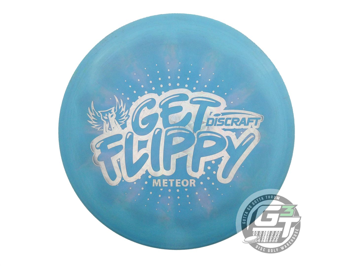 USED Discraft [DARKHORSE] ESP Meteor 178g Teal-Lilac Hypnotic Foil Midrange Disc
