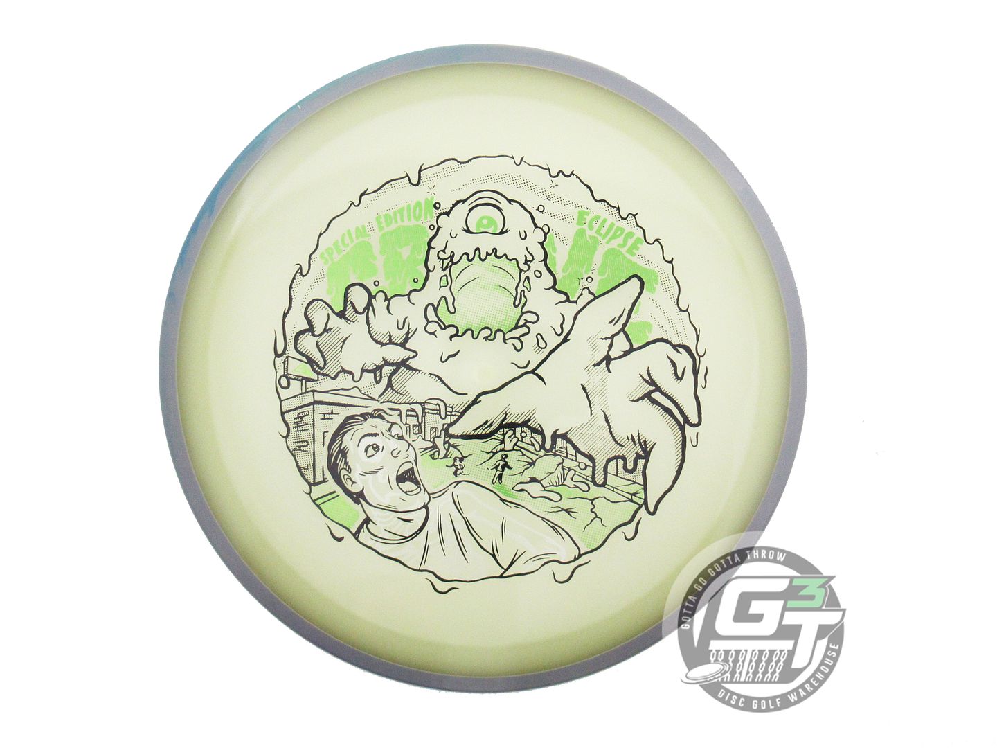 NOS Axiom Discs [SE] Eclipse Proton Crave 172g Gray Rim Fairway Driver Golf Disc