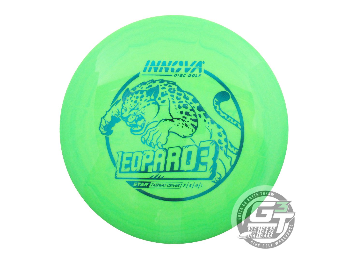 NOS Innova Star Leopard3 174g Green Blue Foil Fairway Driver Golf Disc